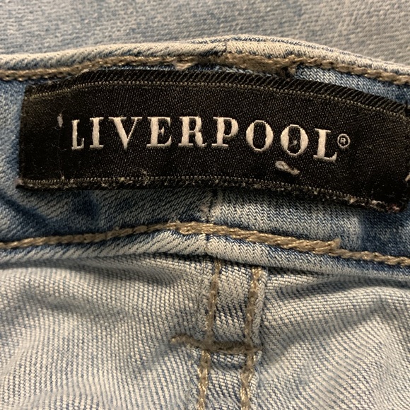 Liverpool Perry Dlim Boyfriend Cropped Jeans - Picture 4 of 8